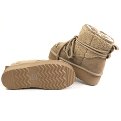 Energy Ghete dama ghete dama Hugh Platform stil INUIKII I1265 taupe velur ID5213-TPEV