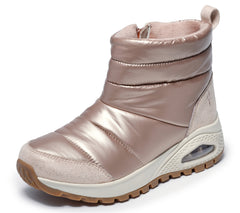Skechers Ghete dama UNO RUGGED PUFFER DAZE 168127 ROSE/GOLD ID5218-RSGD
