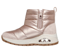 Skechers Ghete dama UNO RUGGED PUFFER DAZE 168127 ROSE/GOLD ID5218-RSGD