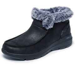 Skechers Ghete dama GLACIAL ULTRA COZY GETAWAY 144221 BBK ID5222-BBK