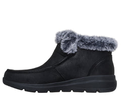 Skechers Ghete dama GLACIAL ULTRA COZY GETAWAY 144221 BBK ID5222-BBK
