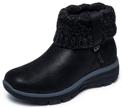 Skechers Ghete dama EASY GOING COZY WEATHER 2 168033 BLACK ID5224-BLK