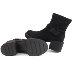 Feeling Ghete dama piele naturala 25 124 01 BLACK ID5228-BLK