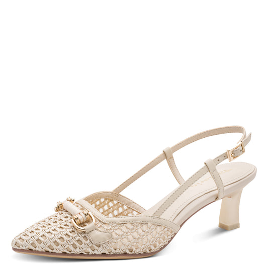 Tamaris Pantofi dama decupati 1 29634 44 IVORY ID5315-IVORY
