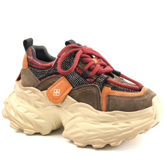 GRYXX Pantofi dama 3OLY80018B H6 Z BROWN ID5316-BRN