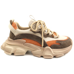Franco Gerardo Pantofi dama piele naturala Y5758 2 CREAM/ORANGE ID5327-CROR