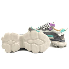 Franco Gerardo Pantofi dama Y5758 2 GREEN/PURPLE ID5327-GRPUR