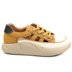 Feeling Pantofi dama decupati 68883 BROWN ID5328-BRN