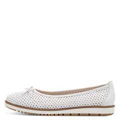 Tamaris Balerini dama piele naturala 1 22121 42 WHITE ID5333-WHT