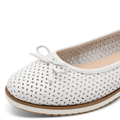 Tamaris Balerini dama piele naturala 1 22121 42 WHITE ID5333-WHT