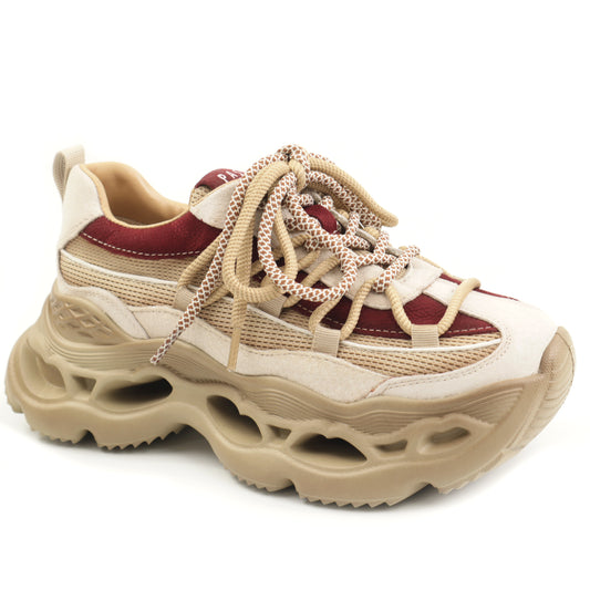 Pass Collection Pantofi dama 3OLY80017B 97 Z bej diverse ID5356-BEJD