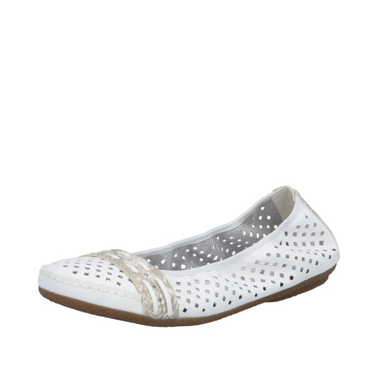 Rieker Balerini dama 41430 81 alb ID5373-ALB