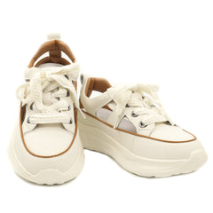 Franco Gerardo Pantofi dama decupati piele naturala 208 WHITE ID5375-WHT