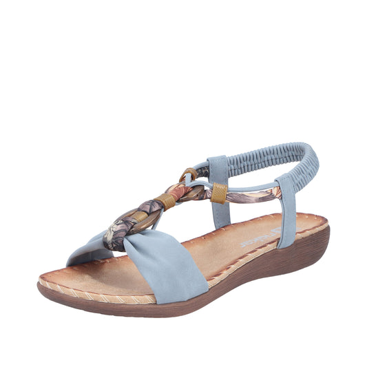 Rieker Sandale dama V7568 14 DENIM ID5391-DENIM