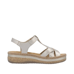 Rieker Sandale dama V0919 90 auriu ID5392-AU