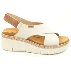 Pikolinos Sandale dama piele naturala W0K 0606C1 crem ID5435-CRM