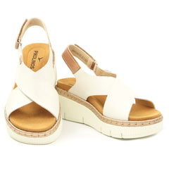 Pikolinos Sandale dama piele naturala W0K 0606C1 crem ID5435-CRM