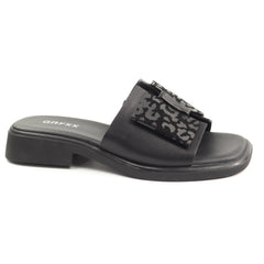 GRYXX Papuci dama piele naturala H36A038 9A 01 N BLACK ID5441-BLK