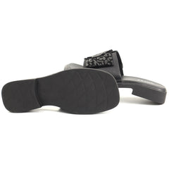 GRYXX Papuci dama piele naturala H36A038 9A 01 N BLACK ID5441-BLK