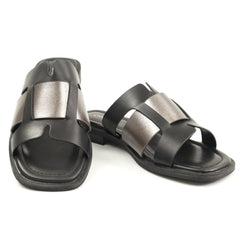 GRYXX Papuci dama piele naturala W1V1352 G17 6B 01 N BLACK ID5447-BLK