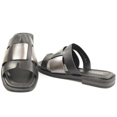 GRYXX Papuci dama piele naturala W1V1352 G17 6B 01 N BLACK ID5447-BLK