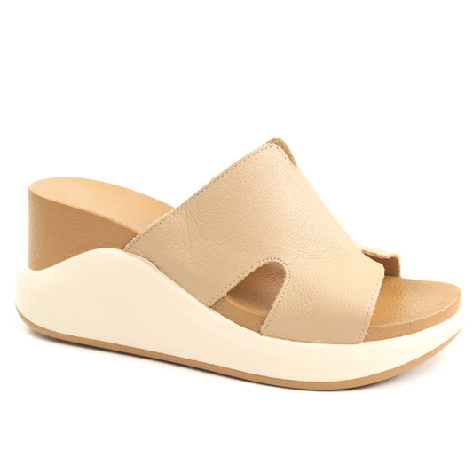 Formazione Papuci dama piele naturala 2555 apricot ID5450-APR