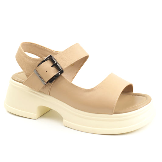 Formazione Sandale dama piele naturala 2566 apricot ID5451-APR