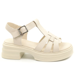Formazione Sandale dama piele naturala TP1007 1 CREAM ID5453-CREAM