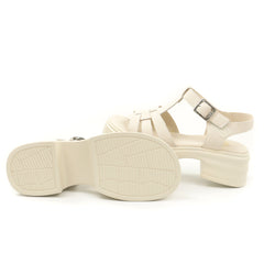Formazione Sandale dama piele naturala TP1007 1 CREAM ID5453-CREAM