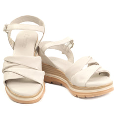 Anna Viotti Sandale dama piele naturala D45 2560 SILVER ID5454-SLV
