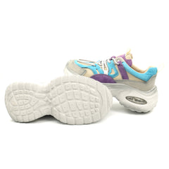 Pantofi dama piele naturala HY2122 BLUE/PURPLE ID5460-BLPR