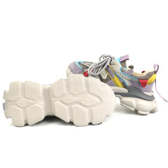 Franco Gerardo Pantofi dama piele naturala HY5782 PURPLE/BLUE ID5463-PRBL