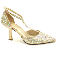 Menbur Pantofi dama AM71400 auriu ID5469-AU