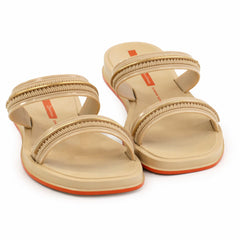 Ipanema Papuci dama GLOW SLIDE 27400 BR777 BEIGE/GOLD/ORANGE ID5478-BEGLOR