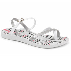 Ipanema Sandale dama FASHION SAND 82842 BL732 WHITE/BLACK/PINK ID5484-WHBKPK