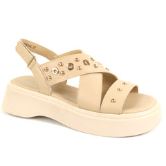 Epica Sandale dama piele naturala H1WC80014C 03 N bej ID5487-BEJ