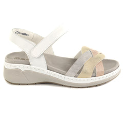 Suave Sandale dama piele naturala SU18017T AZORES F3 N ID5492-ALB.MCL