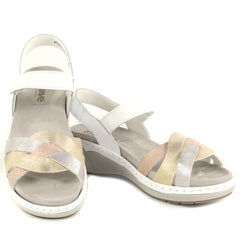 Suave Sandale dama piele naturala SU18017T AZORES F3 N ID5492-ALB.MCL