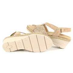 Suave Sandale dama piele naturala SU22008VJT VENICE 03 N bej ID5493-BEJ