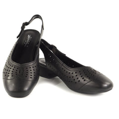 Pass Collection Pantofi dama piele naturala X4X480017D 01 N negru ID5495-NG
