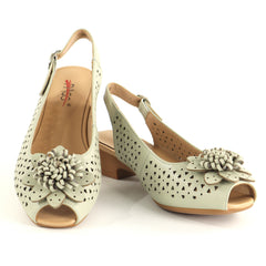 Pass Collection Pantofi dama decupati piele naturala X4X480016A B1 N vernil ID5499-VER