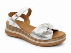 Anna Viotti Sandale dama piele naturala D22 S571 alb ID5500-ALB