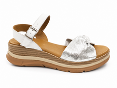 Anna Viotti Sandale dama piele naturala D22 S571 alb ID5500-ALB