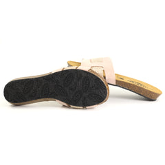 Plakton Papuci dama piele naturala 406207 roz ID5515-ROZ