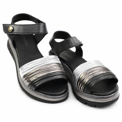 Anna Viotti Sandale dama piele naturala D22 S629 negru ID5518-NG
