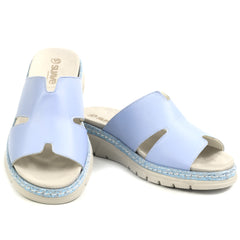 Suave Papuci dama piele naturala SU12521VT MOSTAR 41 N BLUE ID5529-BLU