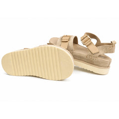 Anna Viotti Sandale dama piele naturala D113 OWS002 bej ID5535-BEJ