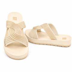 Zaxy Papuci dama CHIC 19213 BO442 OFF WHITE ID5543-OFWT
