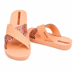 Ipanema Papuci dama SENSE SLIDE 27214 BP201 BEIGE/BROWN ID5549-BEBR