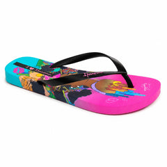 Ipanema Papuci dama GRAFFITI 83814 BN516 PINK/BLACK/BLUE ID5554-PKBKBL